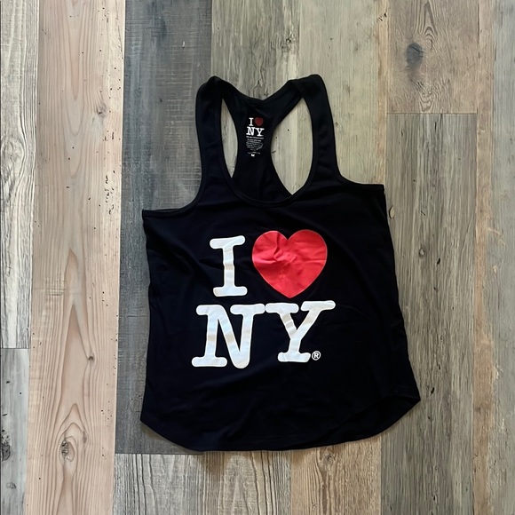 I LOVE NY Classic Logo Racerback Tank Top Size: Medium (M) - Picture 1 of 12